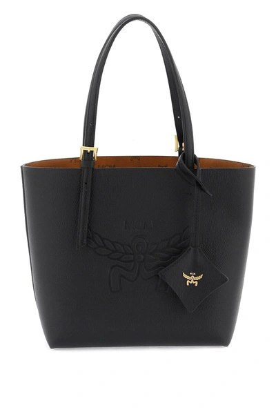 Mcm Mini Himmel Tote Bag In In Black