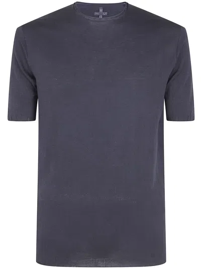 Md75 Round Neck Sweater In Black