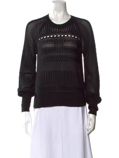 Pre-owned Me+em Crew Neck Sweater In Black