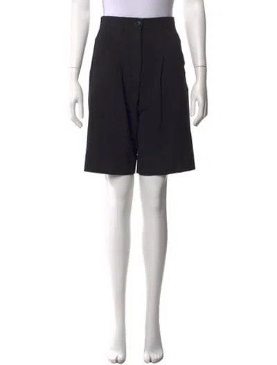 Pre-owned Me+em Knee-length Shorts In Black/metallic