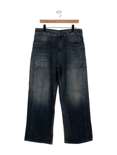 Pre-owned Me+em Mid-rise Wide Leg Jeans W/ Tags In Blue