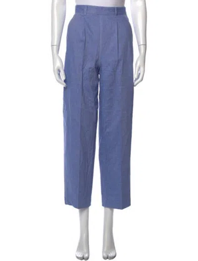 Pre-owned Me+em Straight Leg Pants In Blue