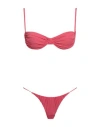 Me Fui Woman Bikini Garnet Size 8 Polyamide, Elastane In Red