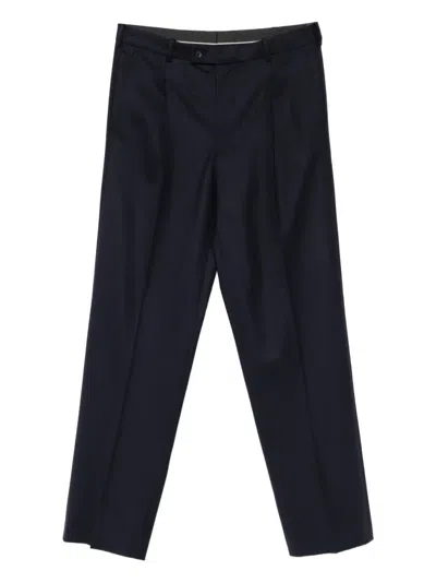 Medeea Pleated-front Trousers In Blue