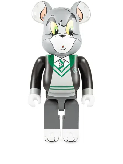 Medicom Toy X Tom And Jerry "tom In Hogwarts House Robe" Be@rbrick 1000% Figure In Schwarz