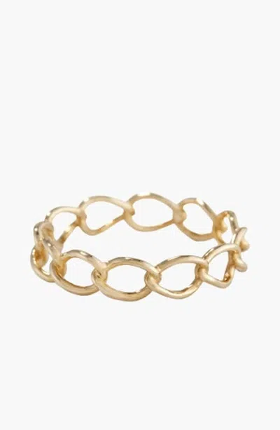 Mejuri Braided Ring In Yellow Gold