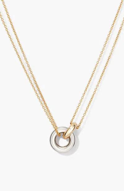 Mejuri Linked Necklace In Gold/silver