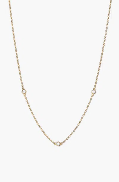 Mejuri Satellite Necklace In Gold