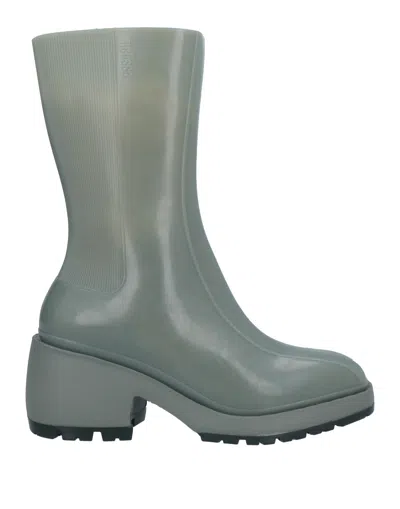 Melissa Ankle Boots In Sage Green