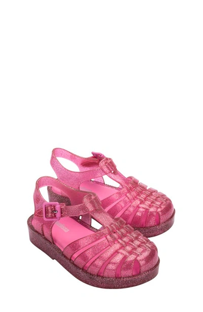 Melissa Kids Mini Posses Sandal In Pink