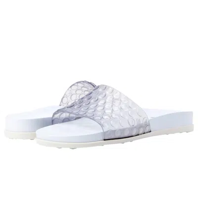 Melissa Polibolha Slide White / Clear 32558-52063 Women's