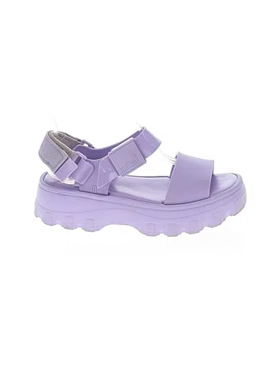 Pre-owned Melissa Sandals In Purple
