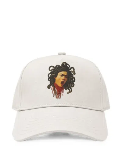 Melt Graphic-print Baseball Cap In White