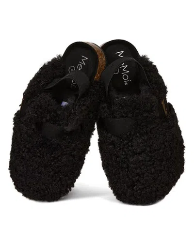 Memoi Teddy Faux-ankle Strap Slipper (baby) In Multi