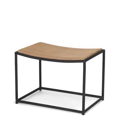 Mercana Taniel Metal Stool In Brown