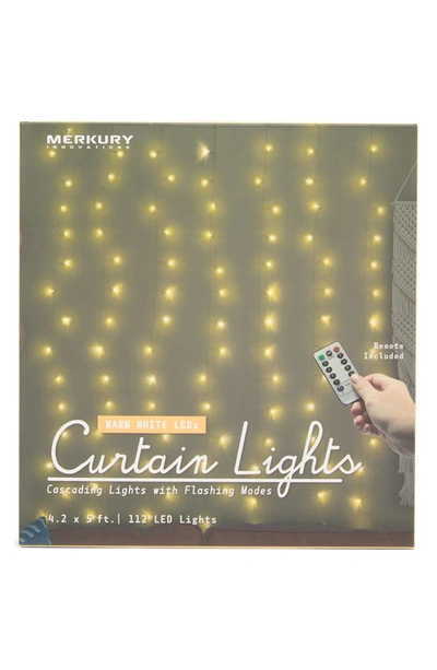 Merkury Innovations 112-led Curtain Lights In Warm White