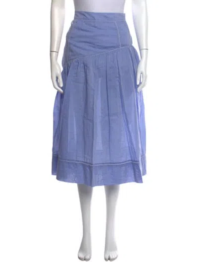 Pre-owned Merlette Knee-length Skirt In Blue