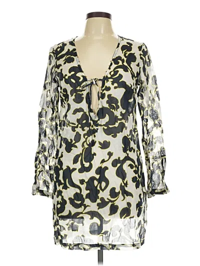 Pre-owned Merona Cocktail Dress In Silver