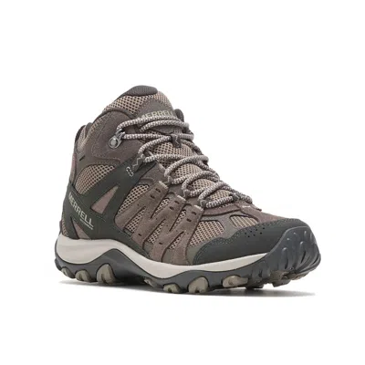 Merrell Accentor 3 Mid J135230 Womens 5m Brindle Waterproof Hiking Boots Rhs9327 In Animal Print