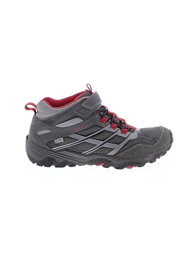 Pre-owned Merrell Ankle Boots In Gray