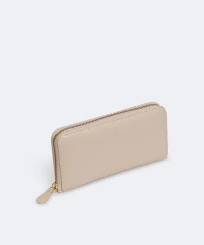 Mesch Medium Wallet In Ivory