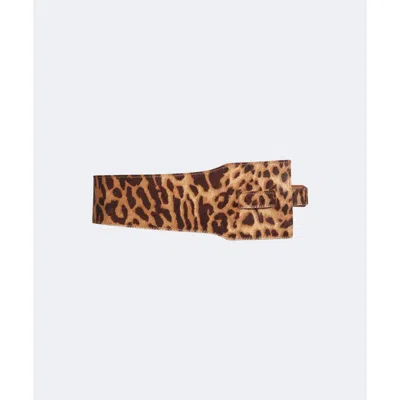 Mesch Trelew Hair-on Wrap Belt In Brown