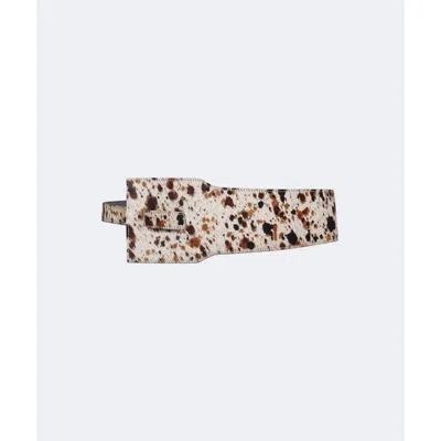 Mesch Trelew Hair-on Wrap Belt In Animal Print