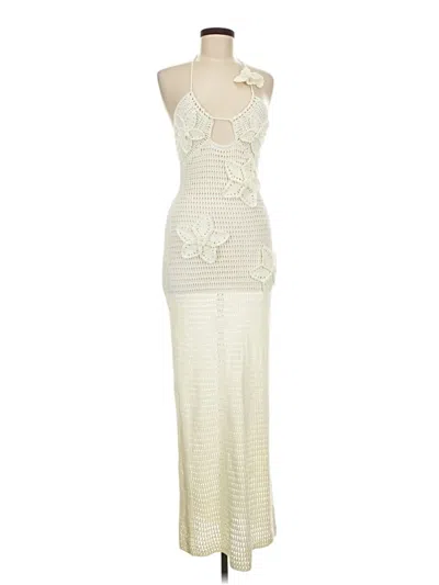 Pre-owned Meshki Cocktail Dress In Ivory