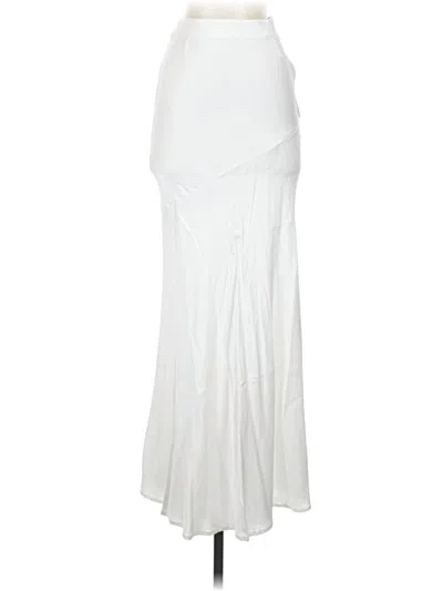 Pre-owned Meshki Formal Skirt In White