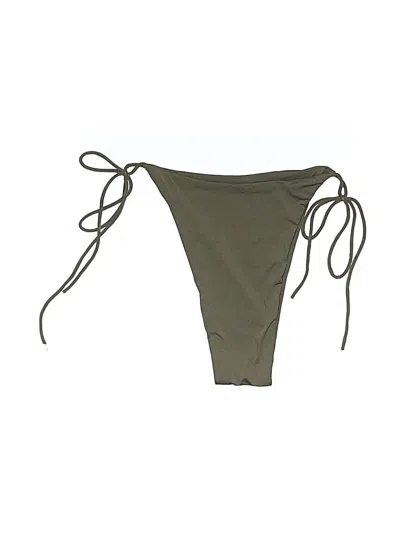 Pre-owned Meshki Swimsuit Bottoms In Green