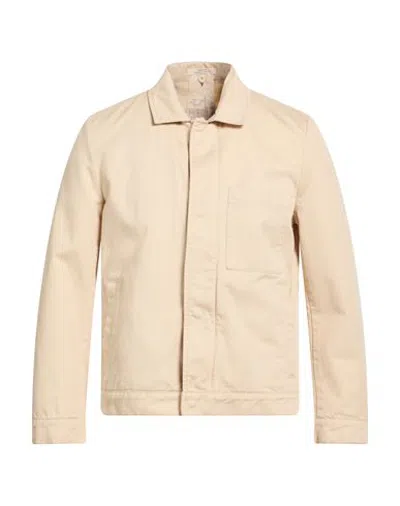 Messagerie Patrizio Piscaglia Man Jacket Beige Size 38 Cotton In Neutral