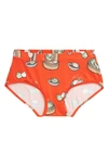 Meundies Feelfree Print Cheeky Briefs In Crazy A Bao You