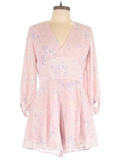 Pre-owned Mi Ami Romper In Pink