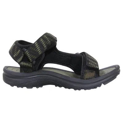 Mia Kids' Boys Teag River Sandals In Olive Multi In Green