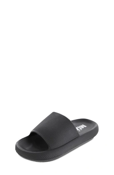 Mia Kids' Camyl Platform Slide Sandal In Black