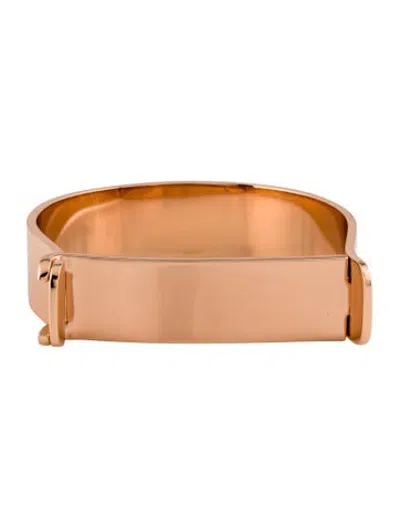Pre-owned Miansai Hudson Hinged Cuff Bracelet, 6.75" In Multicolor