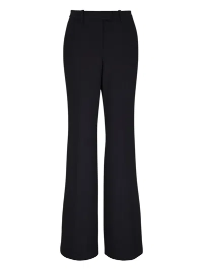 Michael Kors Belt-loops Trousers In Black