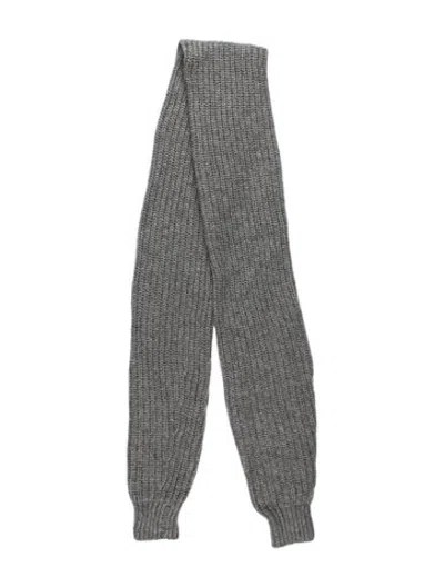 Pre-owned Michael Kors Cashmere Scarf In Grey