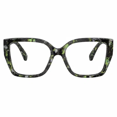 Michael Kors Castello Mk 4115u 3953 54mm Womens Square Eyeglasses 54mm In Green