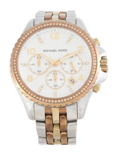 Pre-owned Michael Kors Classic Watch, 40mm In Multicolor