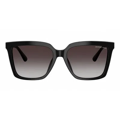 Michael Kors Menaggio Mk 2256u 30058g 53mm Womens Square Sunglasses In Black