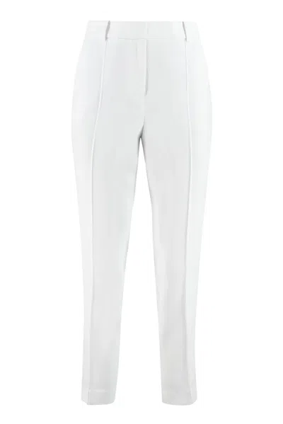 Michael Michael Kors Crêpe Trousers In White