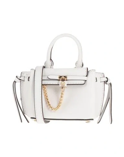 Michael Michael Kors Woman Handbag White Size - Soft Leather