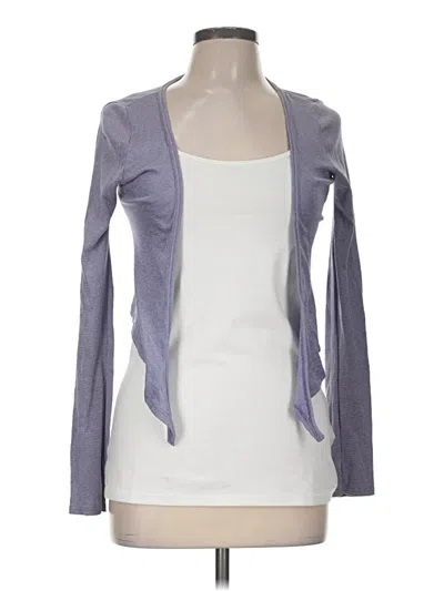 Pre-owned Michael Stars Cardigan Sweater In Gray