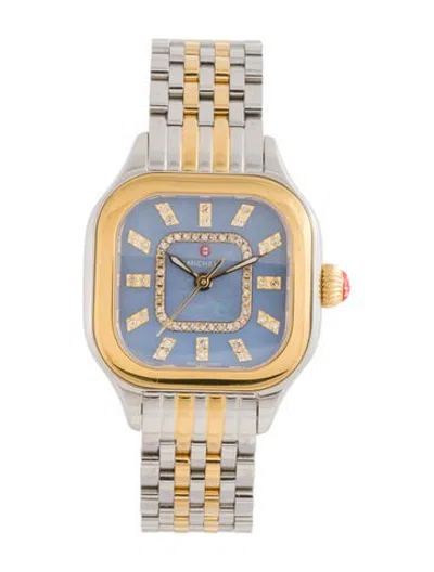 Pre-owned Michele Meggie Watch, 29mm In Multicolor