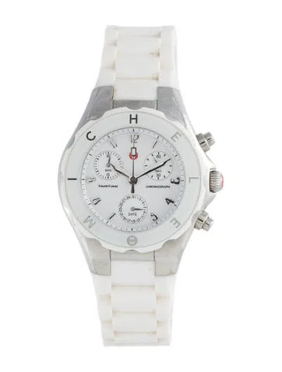 Pre-owned Michele Tahitian Jelly Bean Watch In Multicolor