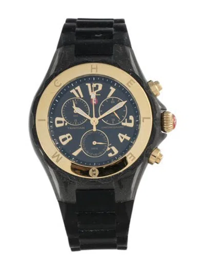 Pre-owned Michele Tahitian Jelly Bean Watch In Multicolor
