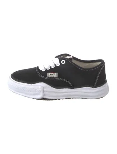 Pre-owned Miharayasuhiro Canvas Sneakers In Black