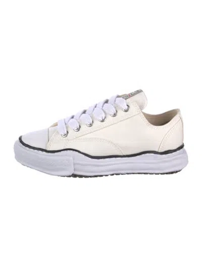 Pre-owned Miharayasuhiro Canvas Sneakers In Neutrals