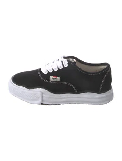 Pre-owned Miharayasuhiro Canvas Sneakers W/ Tags In Black